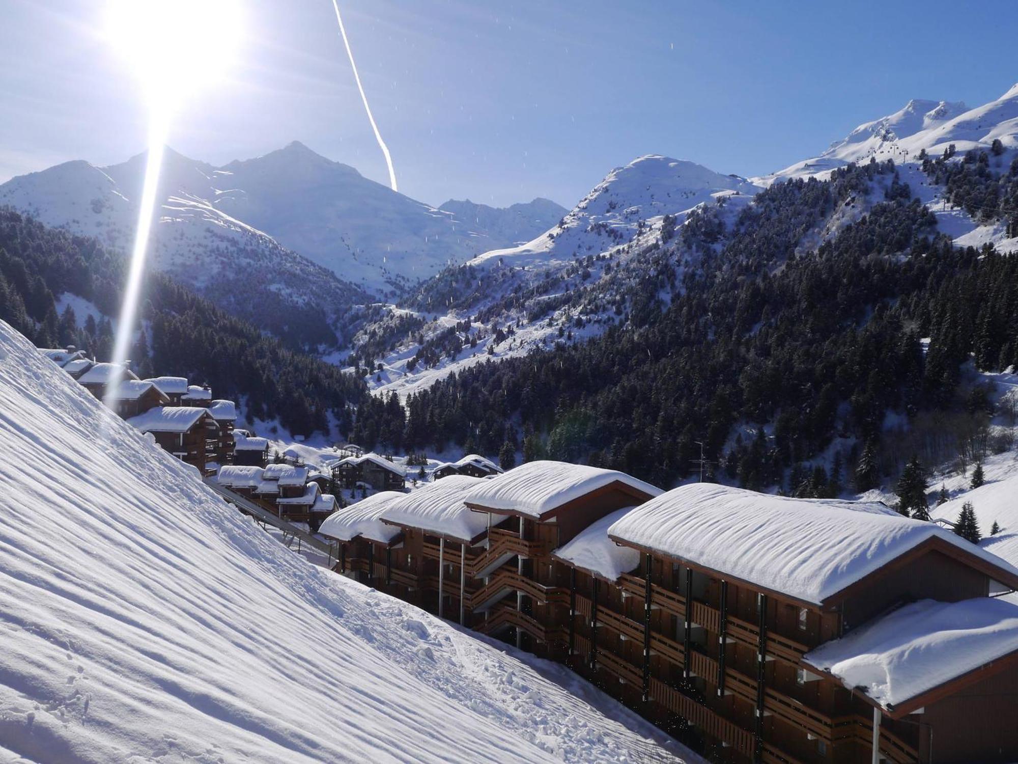 Charmant Appartement Avec Balcon, Wifi Et Ascenseur A Meribel - Fr-1-355-14 エクステリア 写真